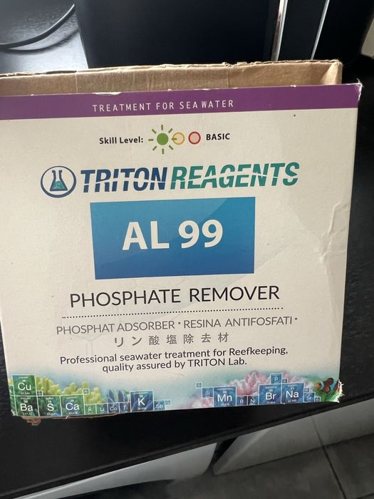 Phosphate Remover Resin and Magnetic Scraper