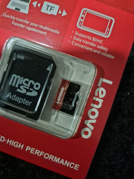 Cartão de Memória MicroSD Lenovo 2TB