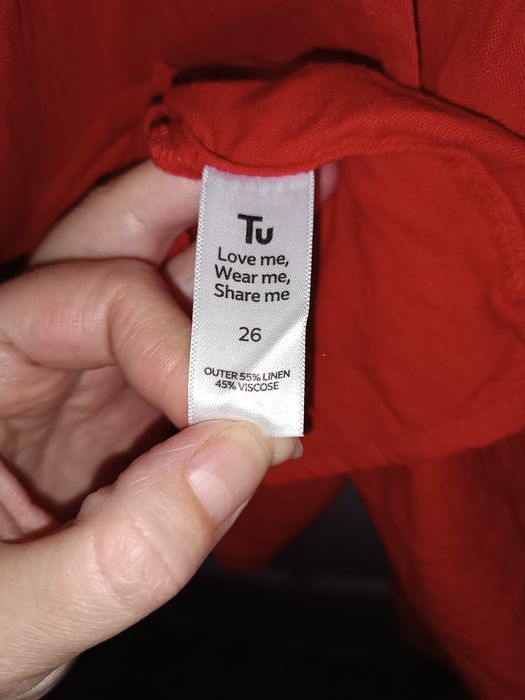 Сорочка заготовка під вишиванку льон 26 розмір