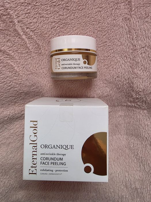 Rozjaśniający peeling korundowy Eternal Gold 50 ml | Organique