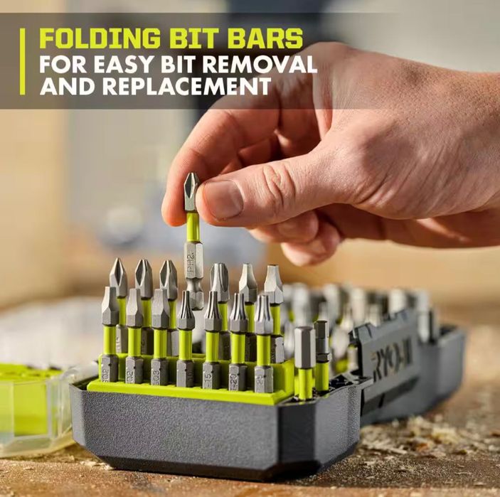 Оригінальний, новий RYOBI Impact Driving Set на 30 предметів