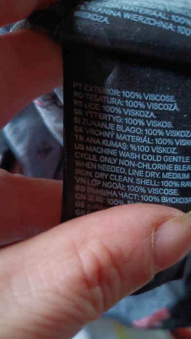 Kombinezon damski H&M 100% wiskoza z kieszeniami S