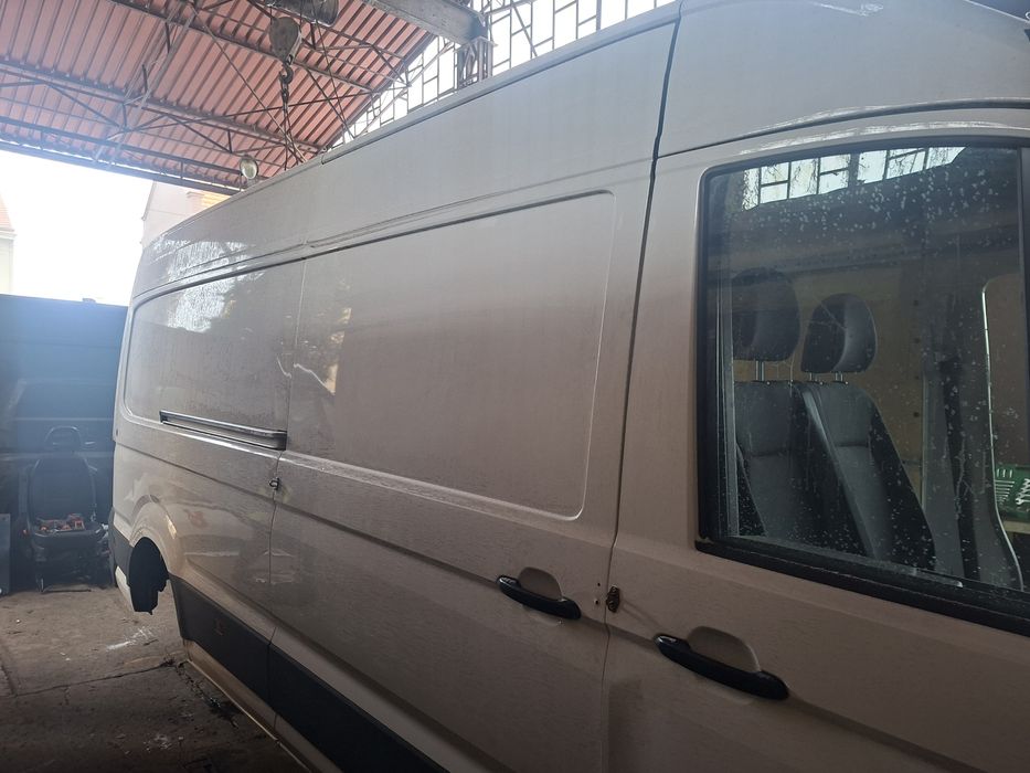 Volkswagen Crafter prawy bok i maks długi 2021 rok