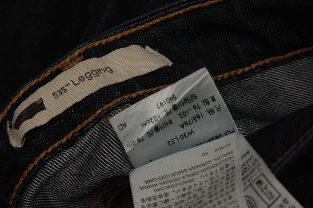 Levis 535 legging 30 32 джинсы и хлопка полиестера и лайкры