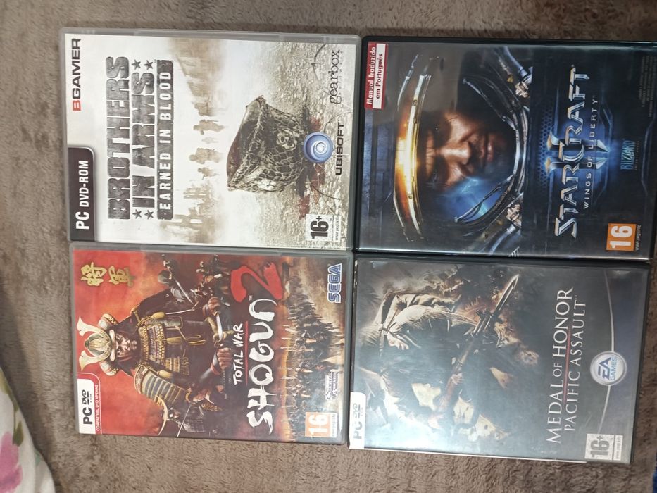 Jogos PC vários solicitar informação