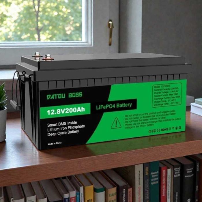 Аккумулятор LiFePO4 батарея DATOU BOSS 300Ah з BMS для інвертора