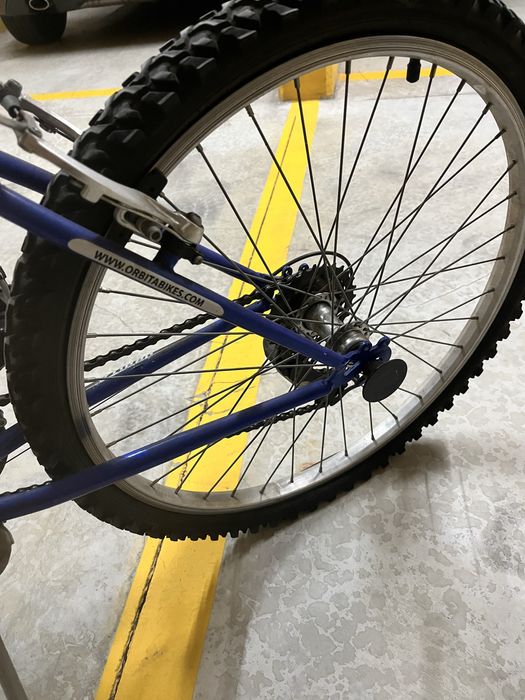 Bicicleta Orbita azul