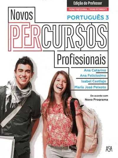 Novos Percursos Profissionais 3 - Manual do Professor