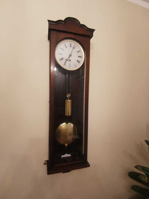 Zegar linkowy Gustav Becker. Chodzik - Antyk.