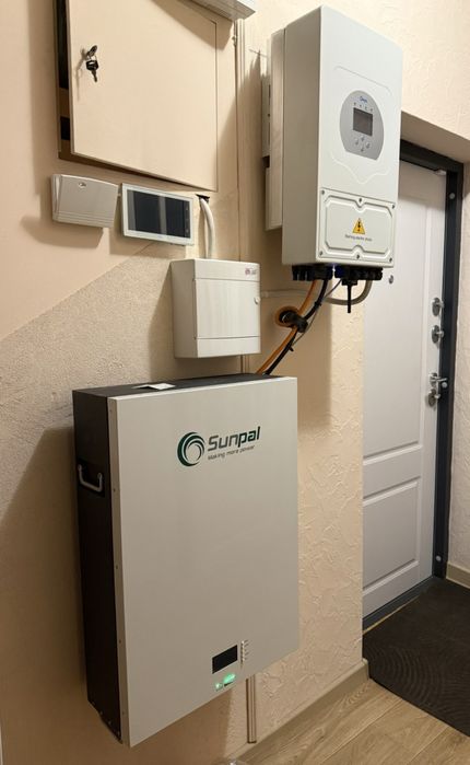 Інвертор DEYE 5kW + АКБ Sunpal 5kWh + Гарантія