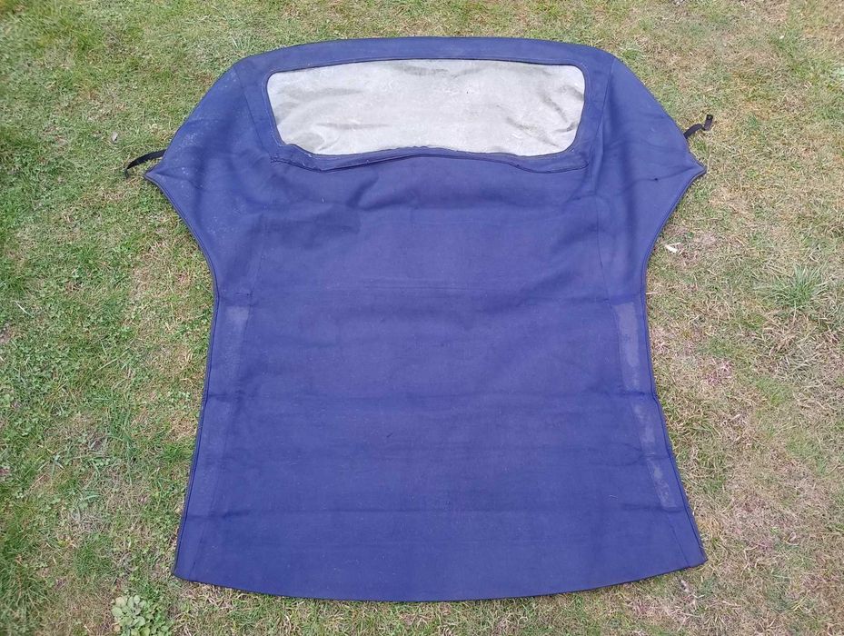Poszycie dachu dach materiałowy Soft Top niebieski BMW E36 Cabrio