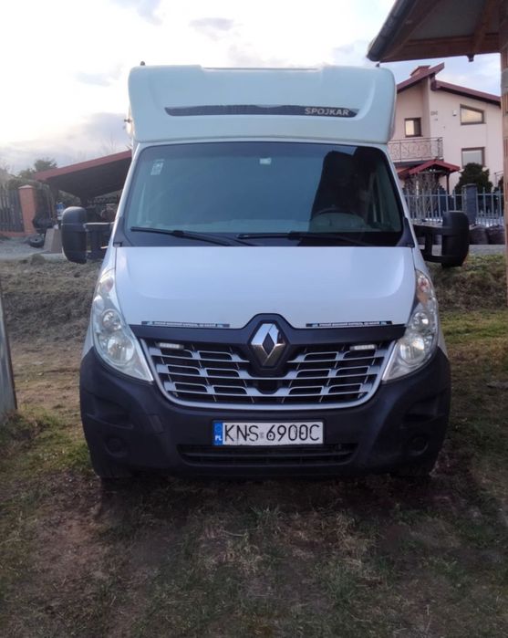 Renault Master  Renault Master plandeka,uszkodzony.