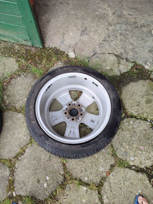 Продам диски тітани, разом з резиною 225/45 R17