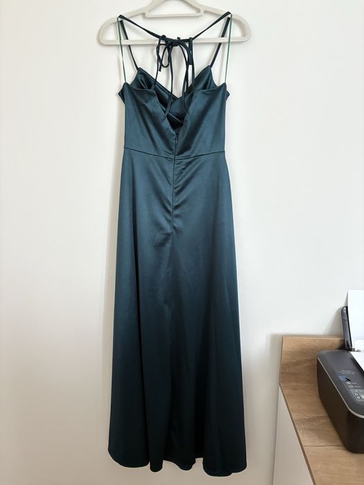 Zielona sukienka na studniówkę