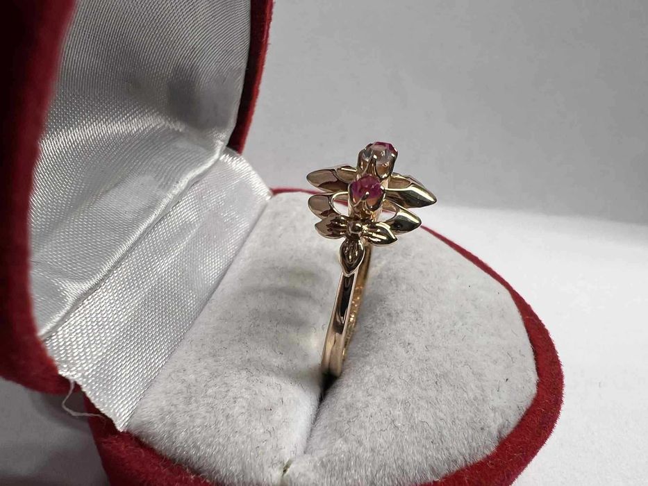 Złoty pierścionek próba 583 - 2,13g