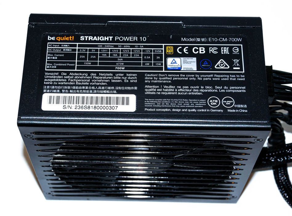 Zasilacz Be Quiet! Straight Power 10 700W 80+ Gold