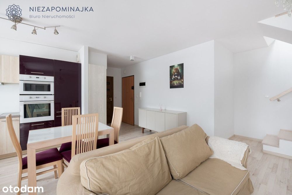 Dwupoziomowe mieszkanie 72 m² z balkonem! - Więcej