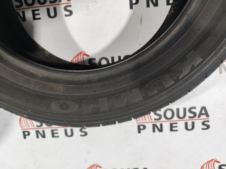 2 pneus semi novos 195-55R16 kumho - Oferta dos portes 85 Euros