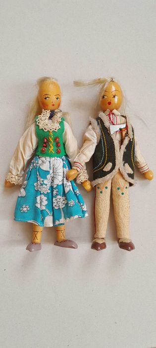 Laki Cepelia : Góral i góralka . 80 lata. PRL