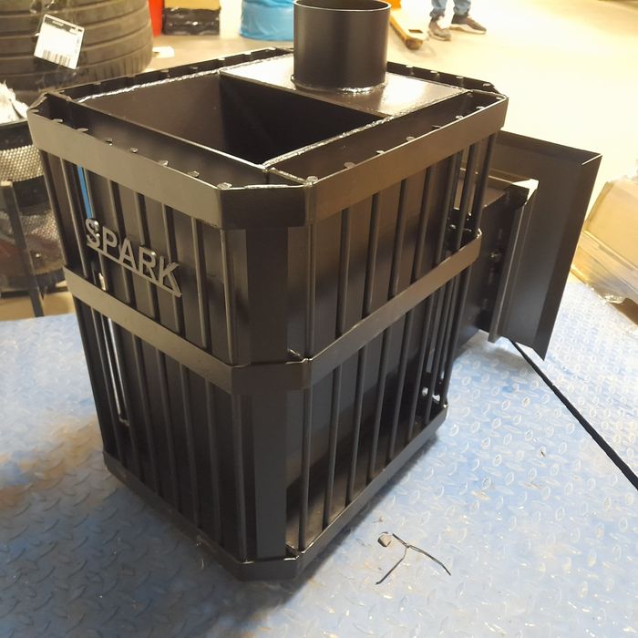 Піч для бані, сауни, чан.