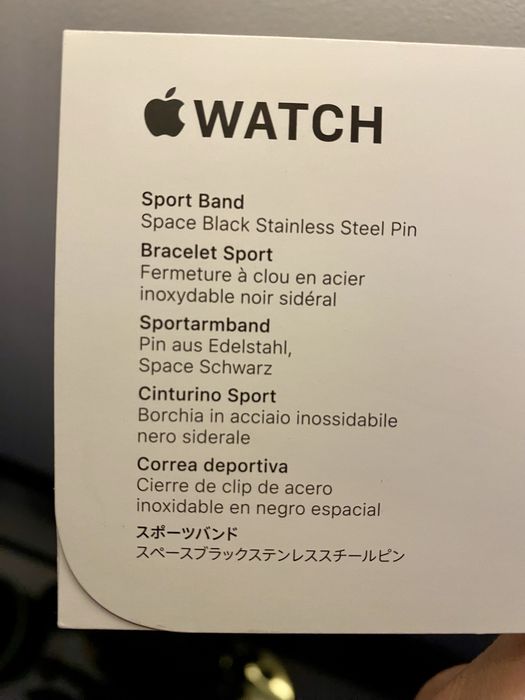 Оригінальний ремінець Apple Watch Sport Band 46mm S/M