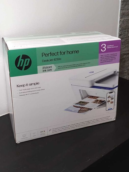 Impressora Multifunções HP DeskJet 4230e NOVA