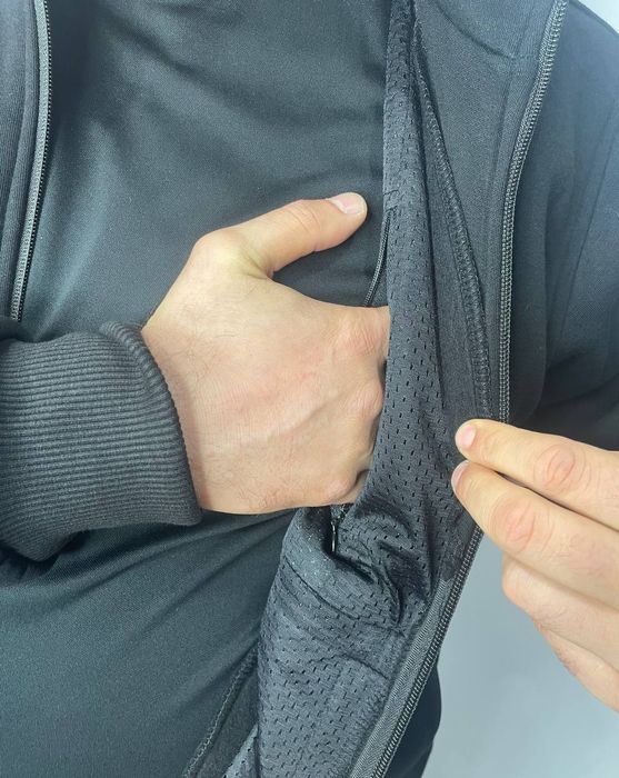 Мужской спортивный костюм Puma зимний теплый на флисе