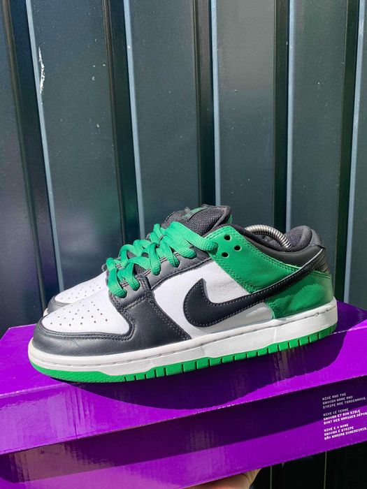 Rzadkie buty Nike Dunk Sb Classic Green 39 bdb skóra z boxem