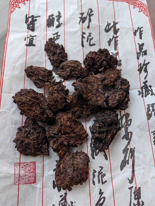 Lao cha tou, harbata pu erh, Tea heads
