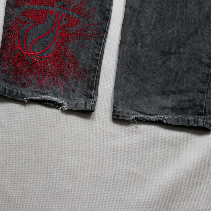 UNK Denim NBA Miami Heat spodnie jeansowe baggy 32us