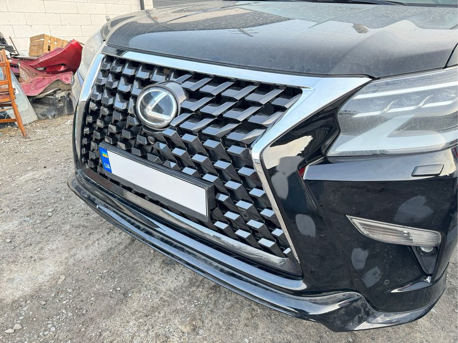Решетка радиатора Lexus Gx 460 2014-2019 стиль 2020+