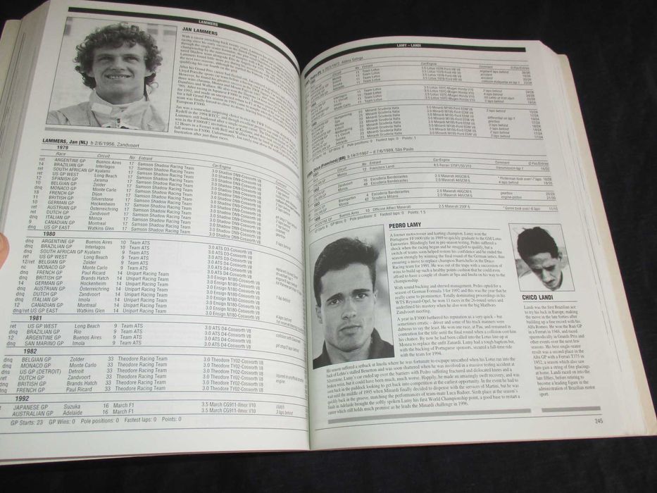Livro The Grand Prix Who's Who Steve Small