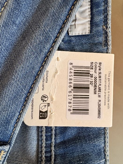 Calças de ganga Pepe Jeans [W28 L32] - Equivale a 38 europeu