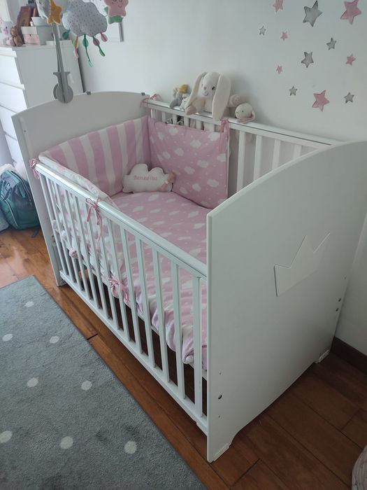Berço com colchão