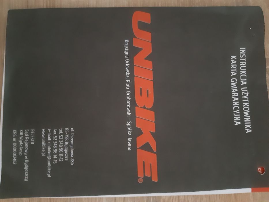 Rower Unibike Prime 19"