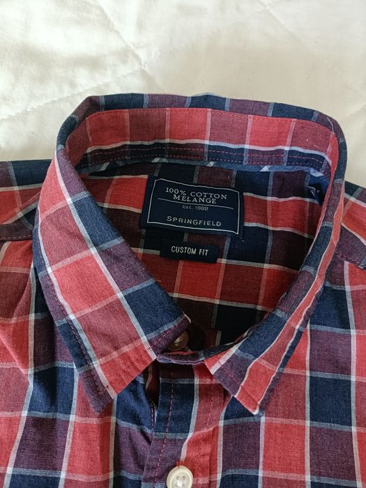 Camisa xadrez Springfield