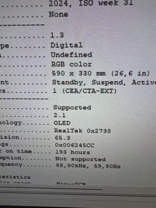 Monitor Dell AW2725DF 26,7" QD-OLED 2560 x 1440px, FV