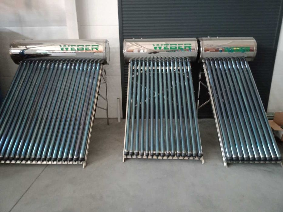 Solarny ciśnieniowy ogrzewacz wody, kolektor WEBER COMPACT 10/100