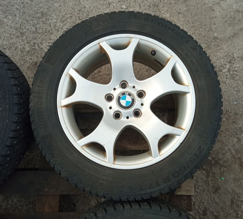 Диски R17 BMW колеса титани БМВ Р17 215/60 X3 X5
