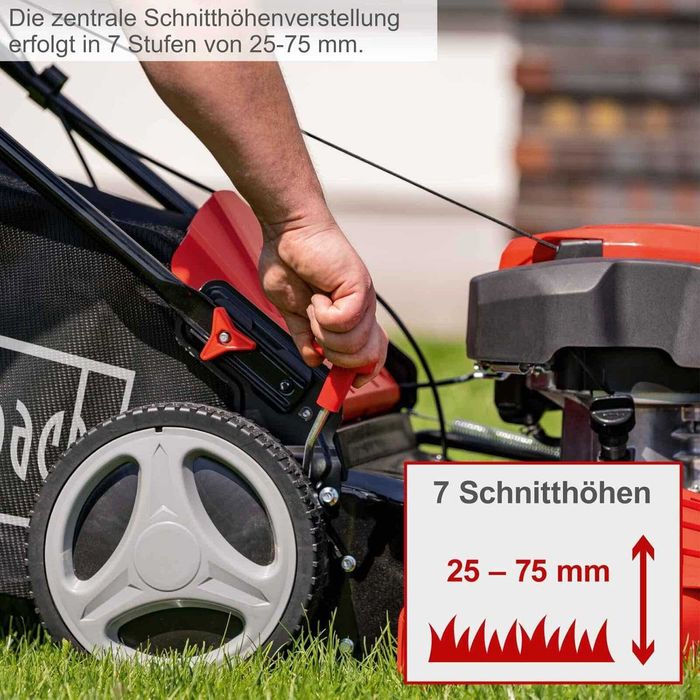 Бензинова газонокосарка Scheppach MS230-53  САМОХІДНА