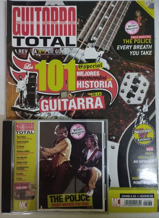 Revista Guitarra total+ CD