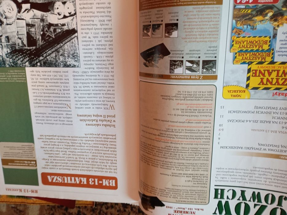 Gazetka Kolekcja Wozów Bojowych BM 13 Katiusza (Nr 54)