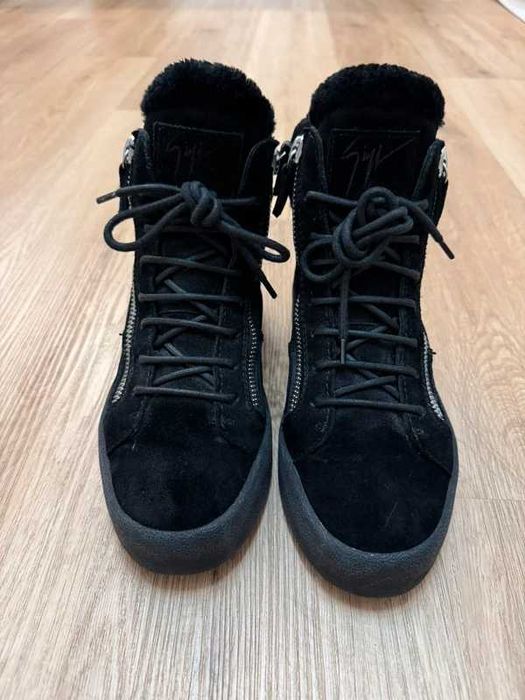 Giuseppe Zanotti Kriss Winter May London 38,5 ocieplane botki sneakers