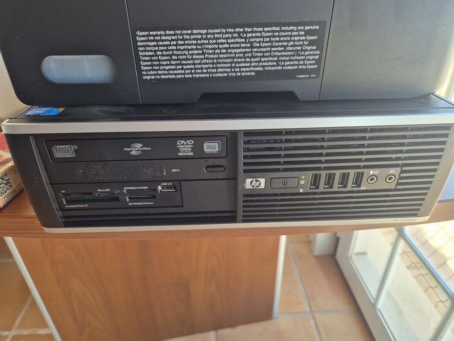 Torre Desktop HP 6000 pro (E8400 3.0ghz/6gb ram/500gb hdd)