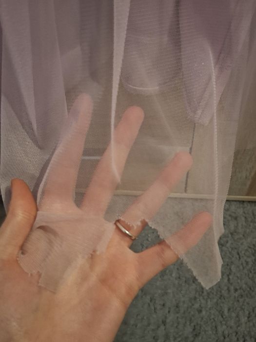 Liliowa długa sukienka na 18stke, bal, studniówkę