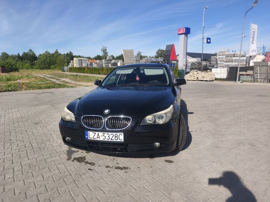 BMW e60 benzyna + nowy gaz seria 5