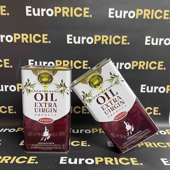 Акція! Олія оливкова Греція / Vesuvio Oil extra virgin 5л. ж/б