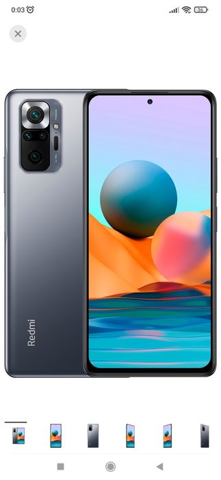 Xiaomi Redmi Note 10 Pro 6/128 Onyx Gray NFC Новий