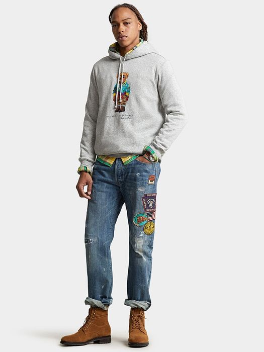 Polo Ralph Lauren bluza z misiem z kapturem S