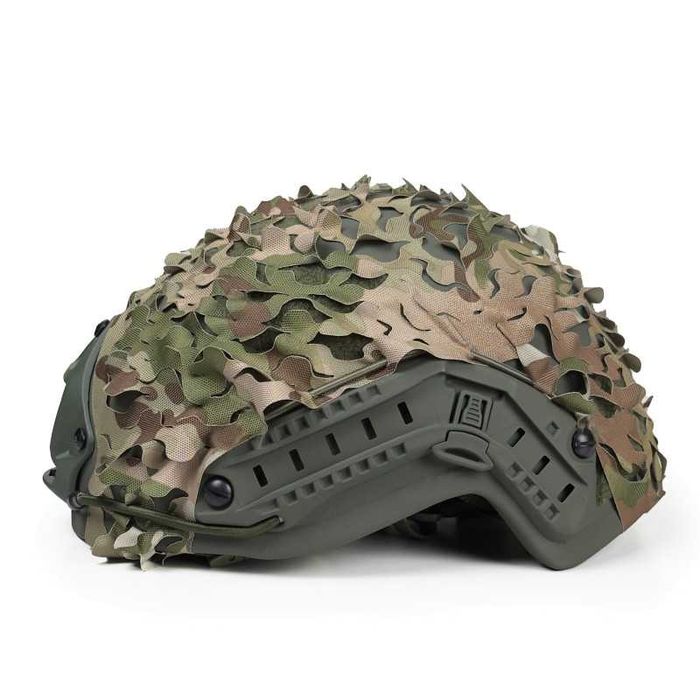 Кавер тактичний на шолом FAST "Вільха". Мультикам.